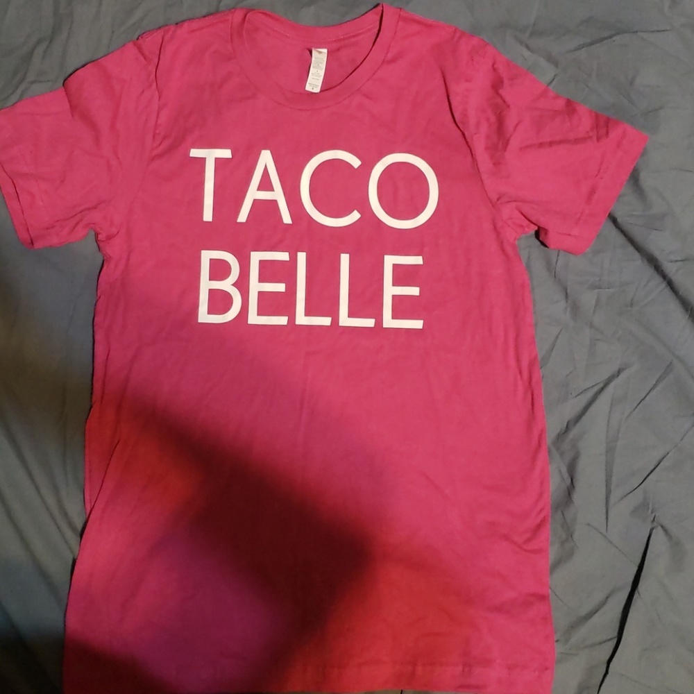 Pink "Taco Belle" tshirt